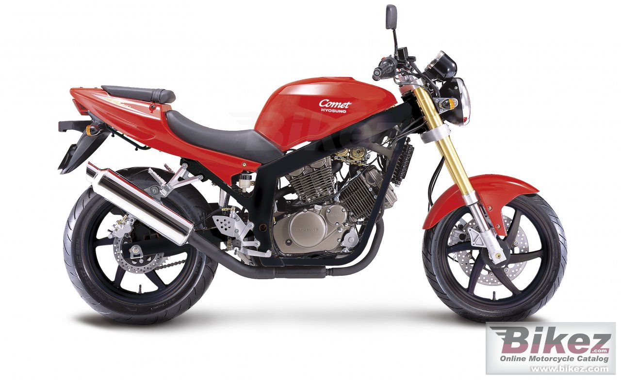 Big Hyosung gt 250 picture and wallpaper from Bikez.com